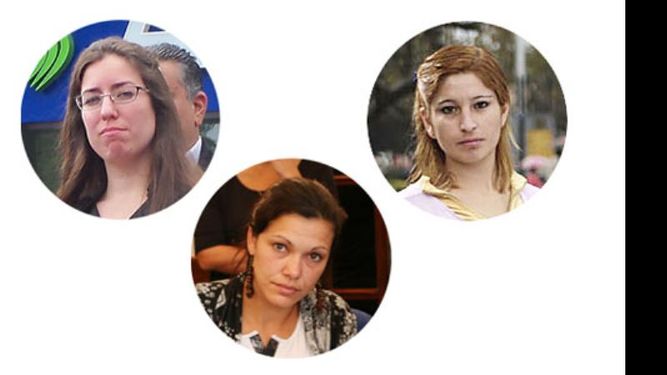 LUCÍA PORTOS, NATALIA ESPASA Y DEBORA ESPINOZA..