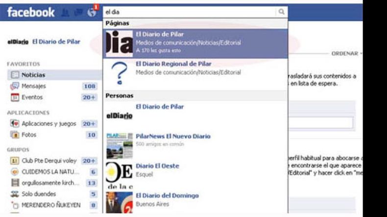 Facebook será una de las opciones..