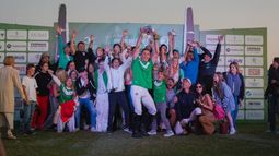 CAMPEÓN 2024. La Natividad festejaba el título en Hurlingham.