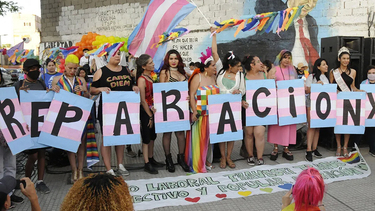 PENSIÓN REPARATORIA. Es un pedido de la comunidad travesti-trans para mayores de 40 años.&nbsp;