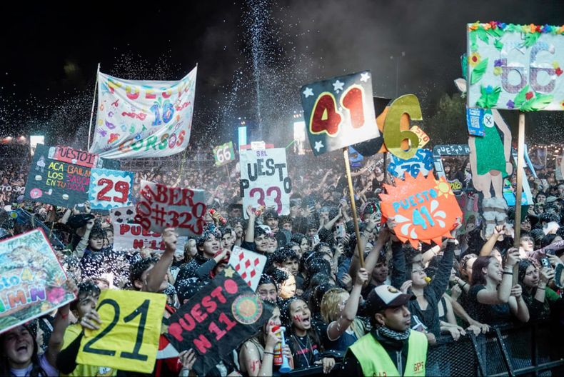 Una vez más, los estudiantes animaron las Fiestas Patronales.