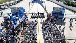 DESDE ARRIBA. El nuevo paso bajo nivel demandó una invesción de más de $1.200 millones.&nbsp;&nbsp;