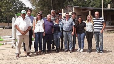 UNIDAD. Miembros de la cámara, en el último encuentro. .