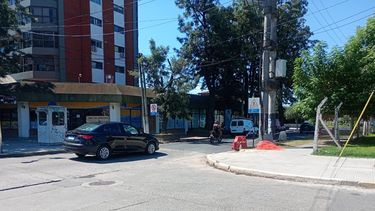 La calle Hipólito Yrigoyen ya se transita en toda su traza.