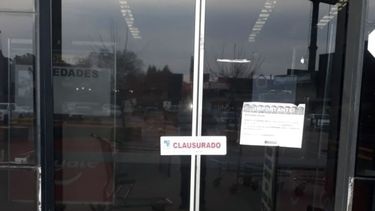 CLAUSURADO. Diarco había reabierto ayer tras cerrar por un primer caso..