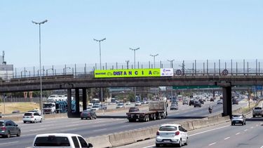 en panamericana, casi la mitad de los conductores no respetan la distancia entre vehiculos
