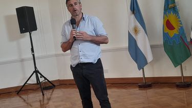 BALANCE. Achával destacó que durante este año su gobierno sostuvo la idea del Estado presente.