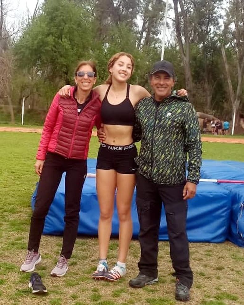 SALTO EN ALTO. Morena Arpires buscará sumar medalla como en 2023.