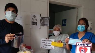 Un Hospital Para Pilar realizó nueva donación para luchar contra el Covid-19