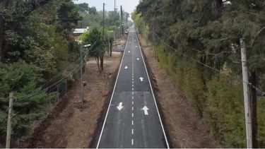 NUEVA CALLE. Recientemente, el Municipio habilitó un nuevo tramo de Caamaño. &nbsp;