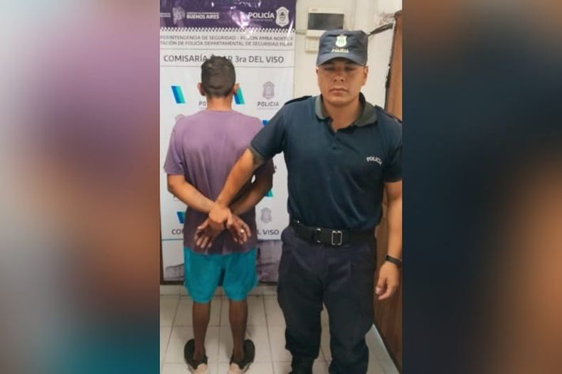El detenido tiene 30 años.