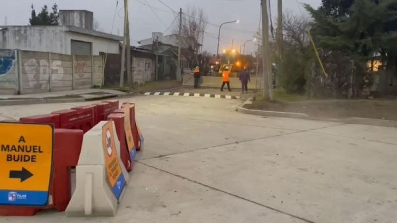 La apertura parcial apunta a descomprimir el tránsito hacia la Ruta 28..