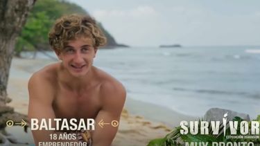 Baltasar López Barraza es el participante más joven de Survivor Expedición Robinson 2024.