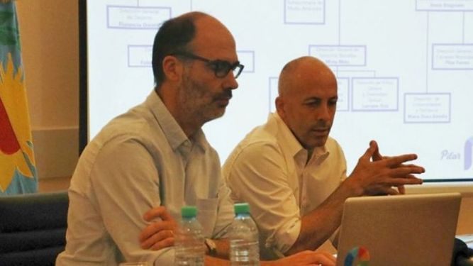 AYUDA. Martignone anticipó más fondos para acción social..
