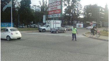 TRÁNSITO. El puente Champagnat es uno de los accesos principales a la ciudad..