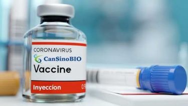 La vacuna de Cansino, desarrollada en China, requiere una sola dosis. .