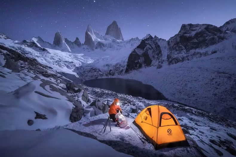 El Fitz Roy fue destacado por la fotografía panorámica. (@kelvin_yuen_).