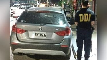 El automóvil utilizado por los secuestradores fue secuestrado en su oficina de trabajo. Foto @pilaradiario.