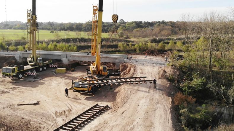 Los trabajos en el ramal Victoria-Capilla del Señor se enmarcan en la emergencia ferroviaria.