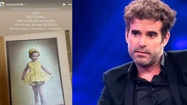 Nicolás Cabré despidió a su mamá con un posteo en redes sociales.