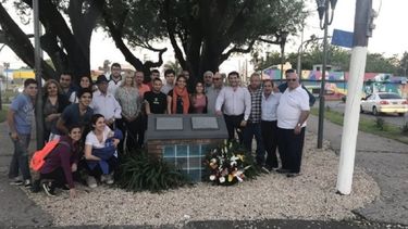 Homenaje a Alfonsín