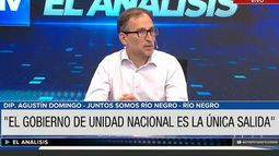 UNIDAD NACIONAL ES LAÚNICA SALIDA. La opinión del diputado Agustín Domingo.&nbsp;