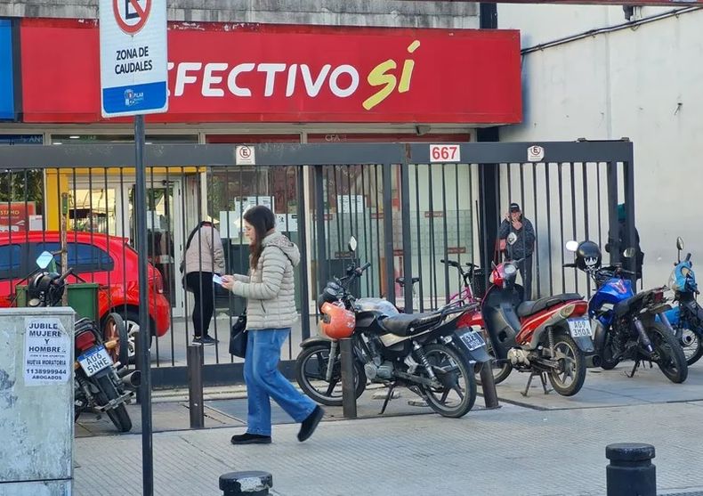 Efectivo Sí fue adquirido por Banco Columbia, pero en Pilar seguirá en la misma sucursal.
