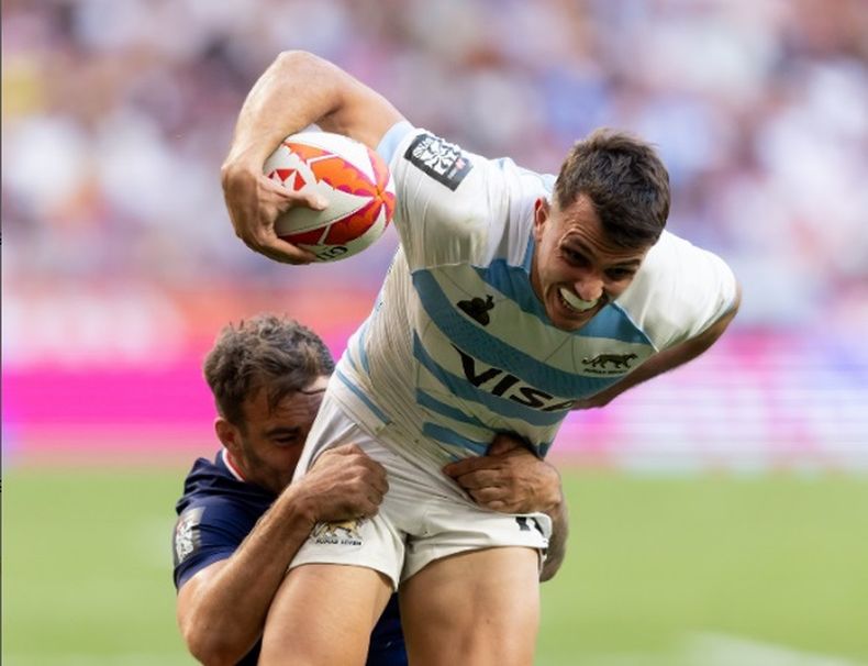 Tobas Wade y Los Pumas 7s vuelve a verse las caras con Francia en cuartos