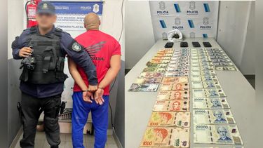 Uno de los delincuentes fue detenido en su domicilio, donde se incautó dinero y drogas.&nbsp;