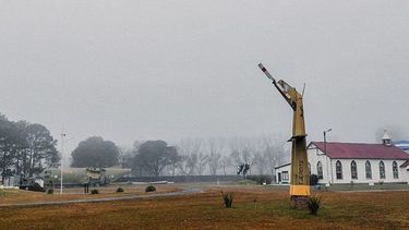 CENOTAFIO DE MALVINAS. Uno de los destinos del recorrido de este sábado. .