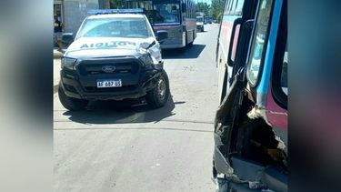 El accidente tuvo lugar en el barrio San Alejo.