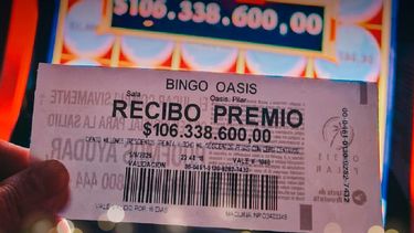 El afortunado apostador obtuvo en la máquina Lion Link más de 106 millones de pesos. El afortunado apostador obtuvo en la máquina Lion Link más de 106 millones de pesos.