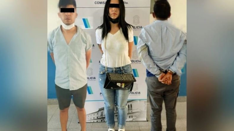 DETENIDOS. Todos viven en un hotel porteño. .