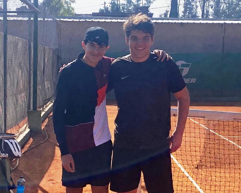 Los Sub 18 del tenis masculino de Pilar.