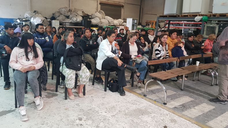 La cooperativa TecnoRAEE realiz&oacute; su primera donaci&oacute;n del a&ntilde;o en su planta de Lagomarsino.