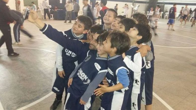 Selfie tatengue en Matheu..