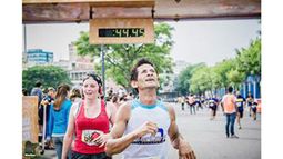 (GENTILEZA WALTER RODRÍGUEZ). Chily completó los 12K en 44’45”..