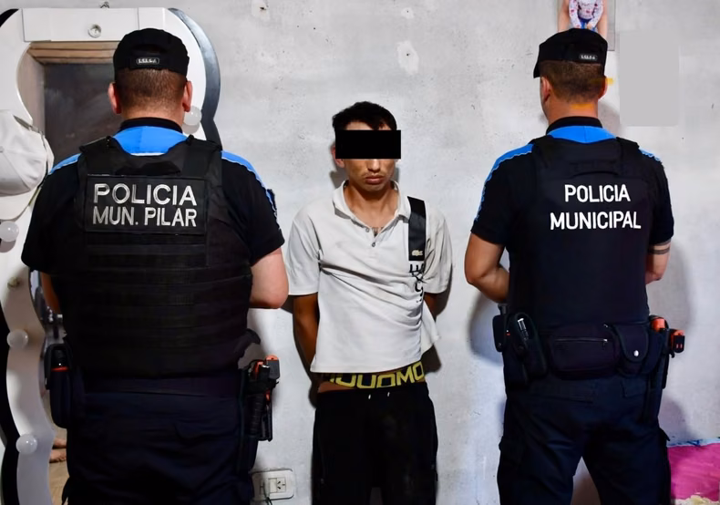 Uno de los 8 detenidos durante los allanamientos.&nbsp;