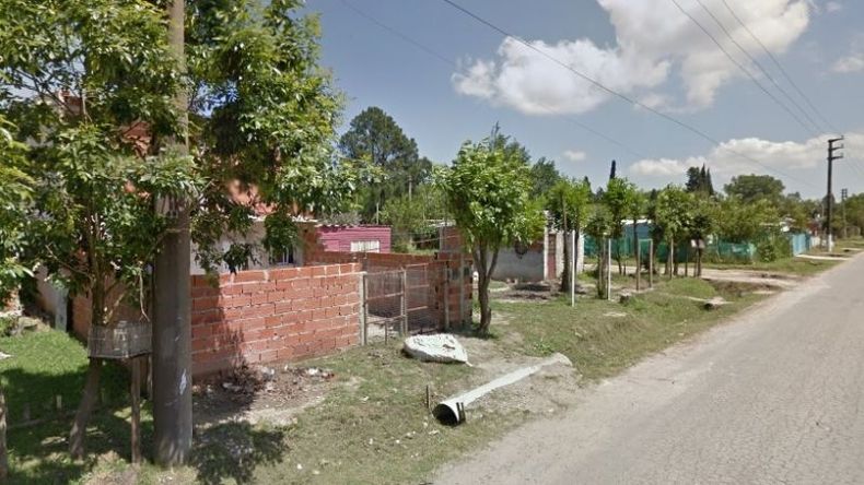 La cuadra de De la Cárcova al 2200, donde se desató el horror..