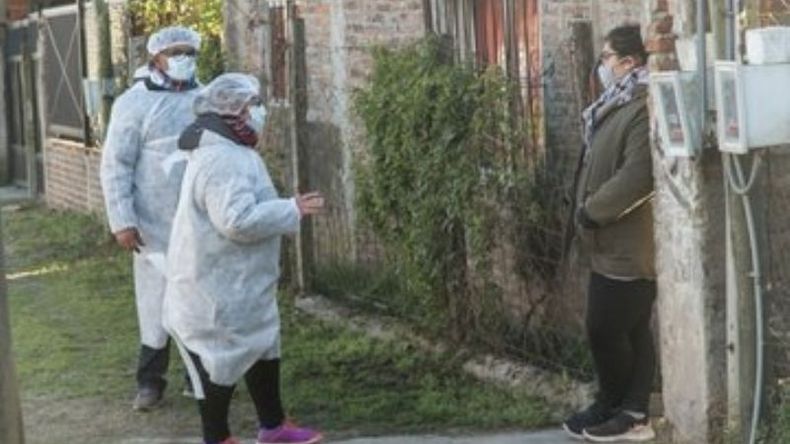 Controles. El Operativo Detectar recorrió Presidente Derqui. .