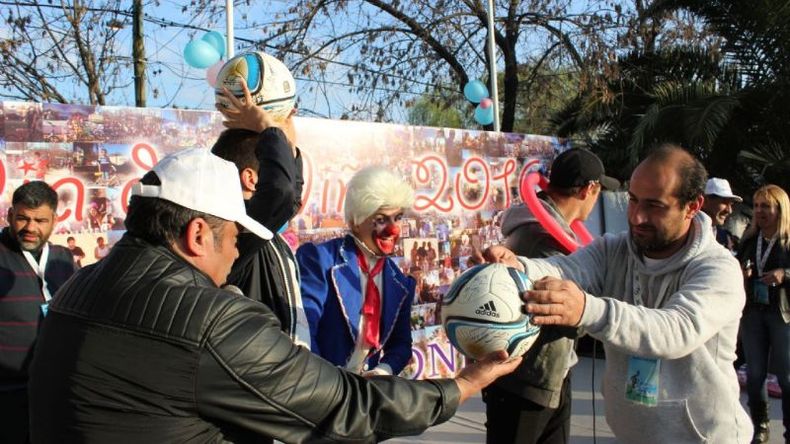 SORTEO. Las pelotas, infaltables..