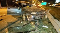 Noche accidentada en la Panamericana