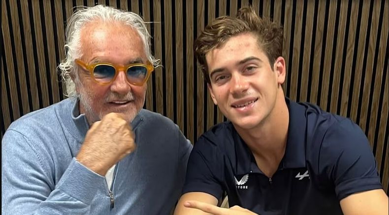 Flavio Briatore jefe en Alpine y suben las acciones de Colapinto