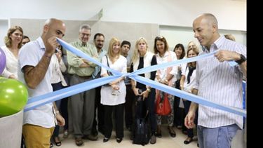 CINTAS. Ducoté y Kambourian, en la apertura del nuevo espacio..