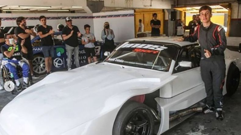 TESTEO. Pazos conducirá el Chevrolet de Tinos Sport..