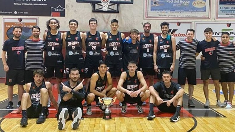 EQUIPO. Derqui se quedó con la Copa Desafío “You Are Sports 2022”..