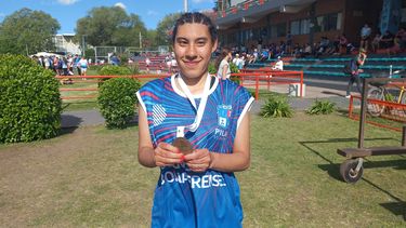 Luna Radaelli, campeona en los Juegos Bonaerenses.