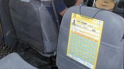 CONTROL. Los remises del distrito deberán identificar a sus conductores..
