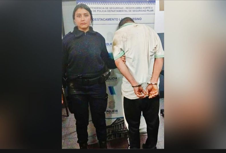 El detenido tiene 34 aos y tambin se torn violento con la policanbsp