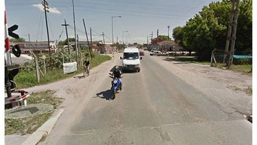LÍMITE. Las vías del Belgrano Norte y la Panamericana limitarán la obra..